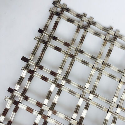 Anodisierende Architekturmetallnetze kundenspezifische Mesh Größe geeignet für Filtration und kreative architektonische Anwendungen
