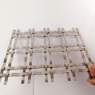Anodisierende Architekturmetallnetze kundenspezifische Mesh Größe geeignet für Filtration und kreative architektonische Anwendungen