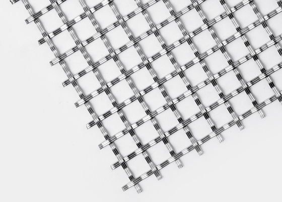 Doppeltes quetschverbundene Stärke des SS304 Maschendraht-2mm