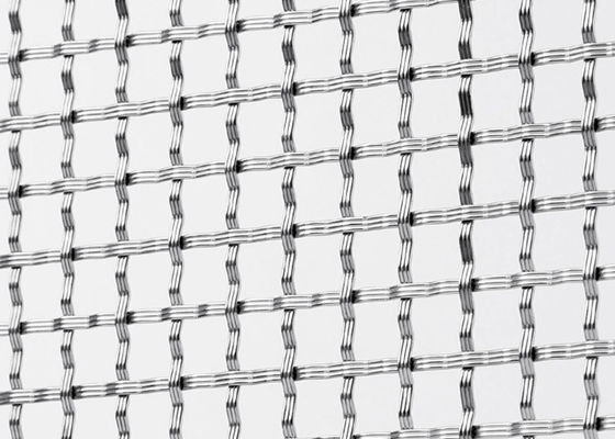 Doppeltes quetschverbundene Stärke des SS304 Maschendraht-2mm