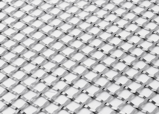 Doppeltes quetschverbundene Stärke des SS304 Maschendraht-2mm