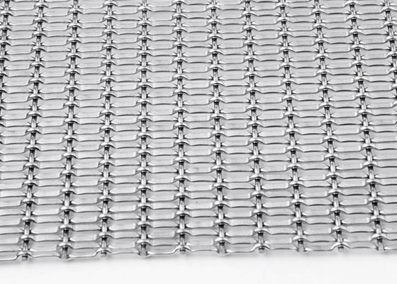 Titanüberzug gesponnene 5mm asphaltieren Metallraum-Teiler Mesh Fabrics 15m dekorative