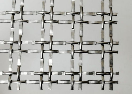 Quetschverbundener Architekturdrahtgewebe-Maschendraht SS 3.3mm für Cabinetry
