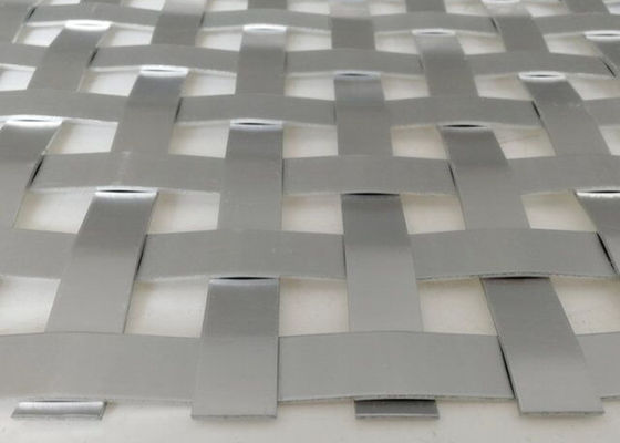 Architekturdrahtgewebe Mesh Anodized Flatwire 430