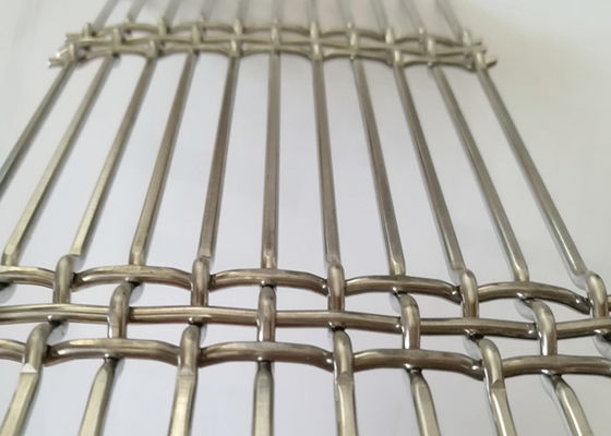 Dekorative Fassaden-Architekturdrahtgewebe Mesh Ginning Weaving Flexibility