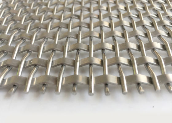 Natürliche Farbe Gewebe Architekturmetallnetz für dekorative Drahtnetz-Panel