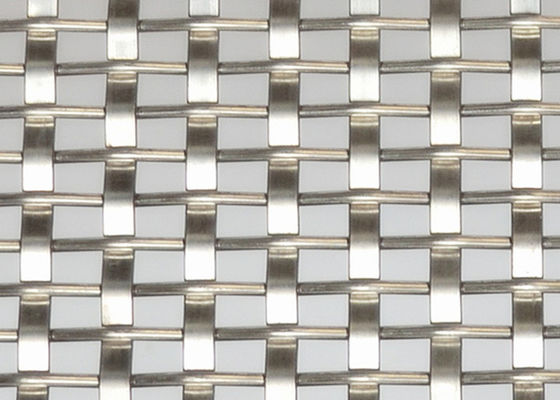 Natürliche Farbe Gewebe Architekturmetallnetz für dekorative Drahtnetz-Panel