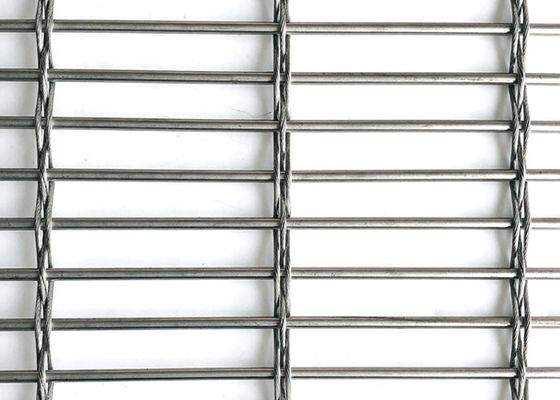 Natürlicher Farb-Edelstahl Architektur-Mesh Room Divider ISO9000