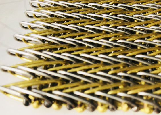 Messingspirale Mesh Belt der webart-SS316 3m