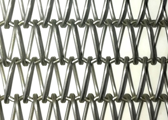 Versatile Metall-Spiralnetzdekoration für die Fassade