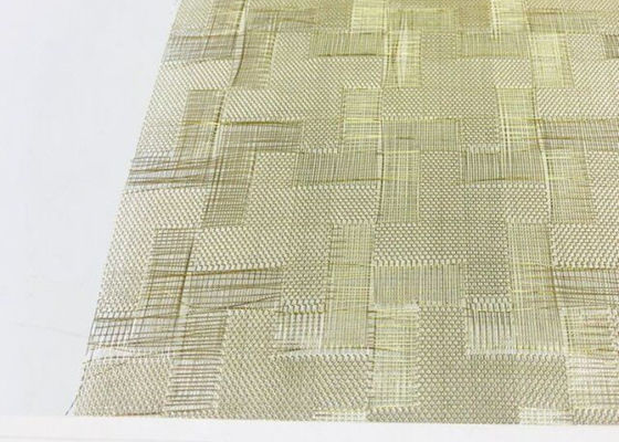 120m Twill gesponnenes Glas lamellierte Draht Mesh Architectural Facade Cladding
