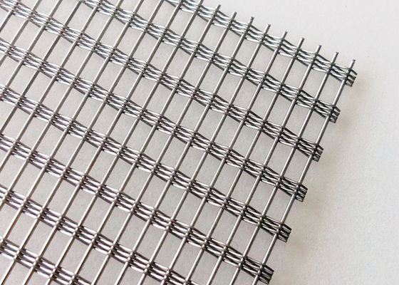 250cm Edelstahl-Schirm-nicht zerbrechliches Glas mit Draht Mesh Inside 41,4% Gap