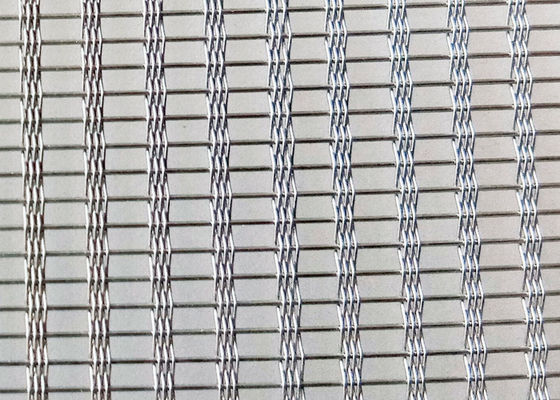 250cm Edelstahl-Schirm-nicht zerbrechliches Glas mit Draht Mesh Inside 41,4% Gap