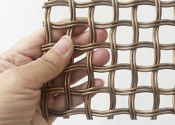 6mm Fach-dekorative Drahtgewebe-Mesh Grid Panels For Stairs-Leitschiene