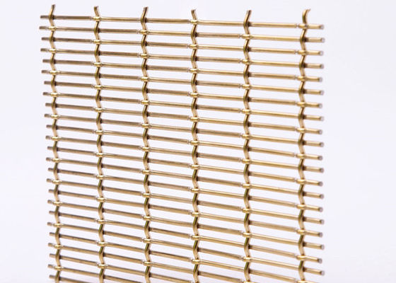 10ft SUS SS430 dekorativer Stahl-Mesh For Cabinet Doors