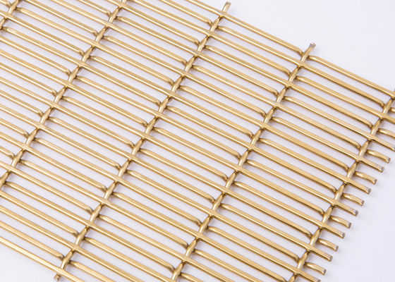 10ft SUS SS430 dekorativer Stahl-Mesh For Cabinet Doors