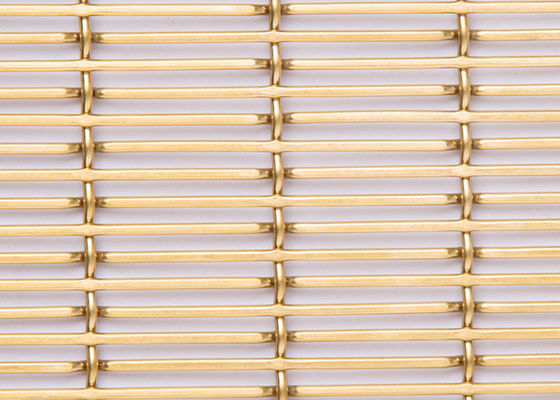 10ft SUS SS430 dekorativer Stahl-Mesh For Cabinet Doors