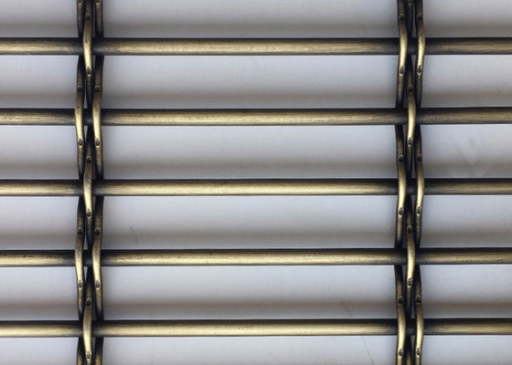 Messing-GRILL Teiler-dekoratives Drahtgewebe Mesh Screen Plated Metal