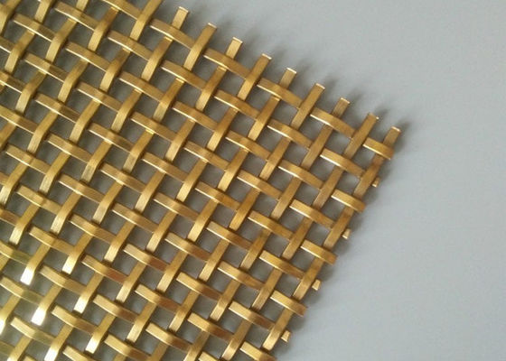 3m dekorative Draht-Mesh Grilles Plated Metal Steel-MehrfarbenSicherheitskontrollen
