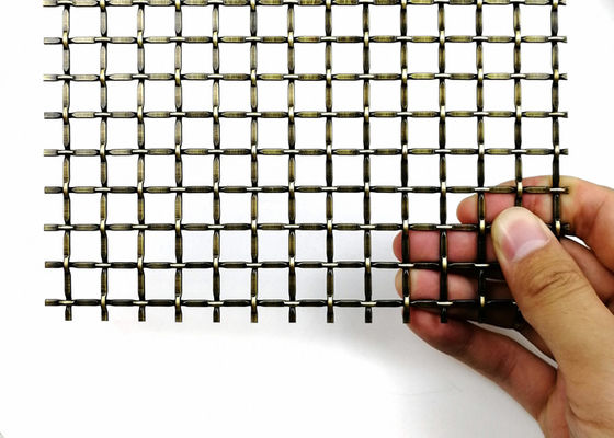 Dekoratives Metall Mesh Sheets des Edelstahl-316 2" Länge X2“ 8ft