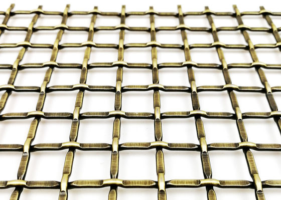 Dekoratives Metall Mesh Sheets des Edelstahl-316 2" Länge X2“ 8ft