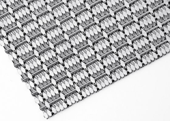 Dauerhaftes PVDF-Drahtgewebe Mesh Panels Cladding Enclosures Weather Resisitant