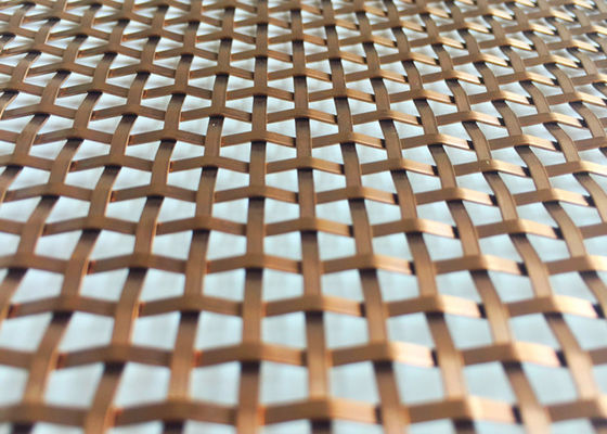 Innenmöbel-dekorativer Draht Mesh Grilles For Cabinets 1.8mm 0,8" X0.8“