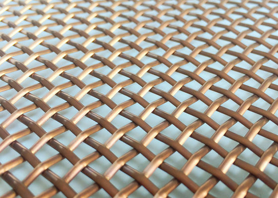 Innenmöbel-dekorativer Draht Mesh Grilles For Cabinets 1.8mm 0,8" X0.8“