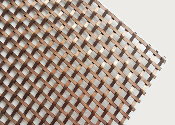 Innenmöbel-dekorativer Draht Mesh Grilles For Cabinets 1.8mm 0,8" X0.8“