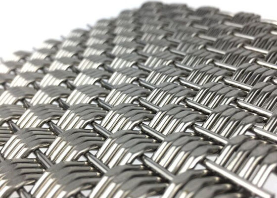 Steifes Architekturdrahtgewebe Mesh Panels Stainless Steel Eco 4.9mm dick