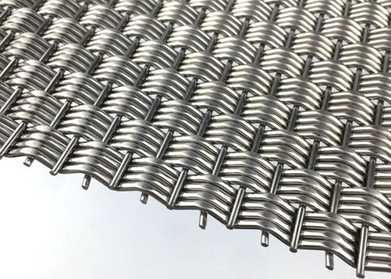 Steifes Architekturdrahtgewebe Mesh Panels Stainless Steel Eco 4.9mm dick