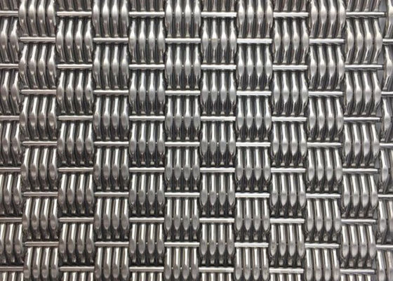 Steifes Architekturdrahtgewebe Mesh Panels Stainless Steel Eco 4.9mm dick