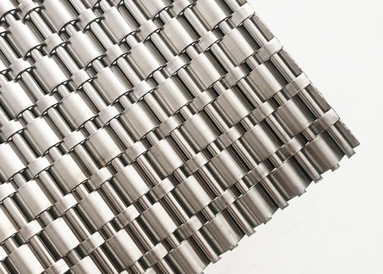 4m freie Öl-Drahtgewebe-Mesh Panels Fireproof Elevator Door-Umhüllung
