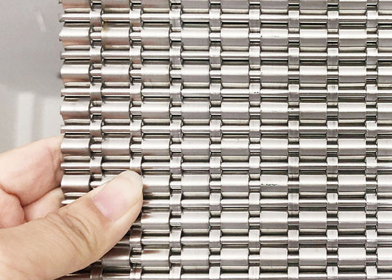 4m freie Öl-Drahtgewebe-Mesh Panels Fireproof Elevator Door-Umhüllung
