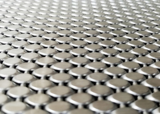 Metall-Mesh Cladding High Tensile Strengths 4.5m 5.5m des Edelstahl-316L Länge