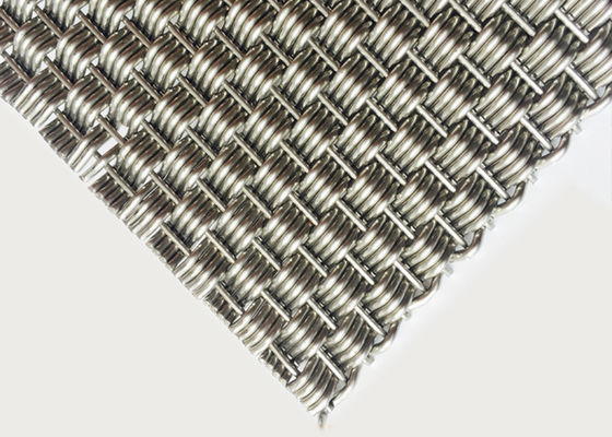 Natürliche Farbe Fach-dekorative Drahtgewebe-Mesh Panelss AISI 316L