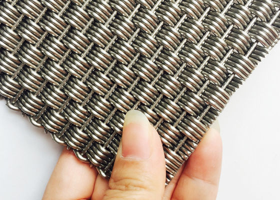 Natürliche Farbe Fach-dekorative Drahtgewebe-Mesh Panelss AISI 316L