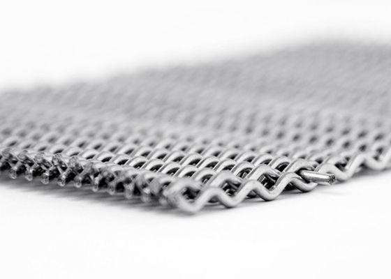 Edelstahl asphaltieren der Leinwandbindungs-316 Durchmesser L3m Gewebe-Mesh Screen-2mm
