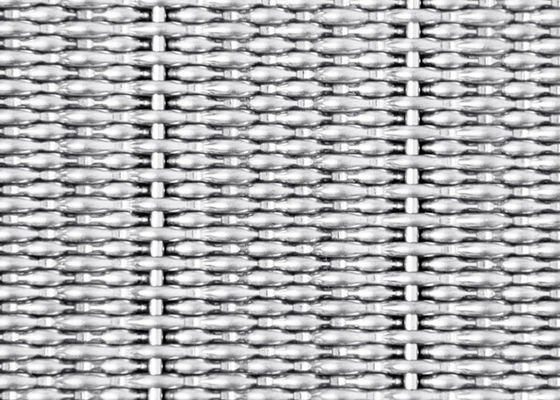 Edelstahl asphaltieren der Leinwandbindungs-316 Durchmesser L3m Gewebe-Mesh Screen-2mm