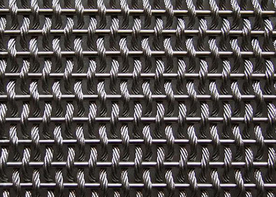 20ft architektonische dekorative flexibles Metallfiletarbeits-Innenwand-Umhüllung