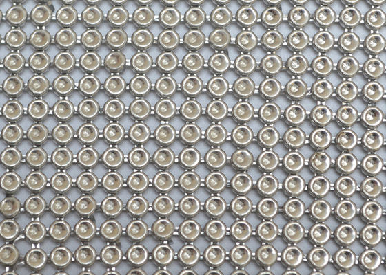 Innenaußenmetallpaillette-Gewebe feuerverzögerndes flexibles Metall Mesh Fabric ODM