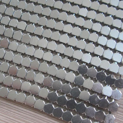 3mm wasserdichtes Metall-Mesh Cloth Fabric Sequin Building-Fach