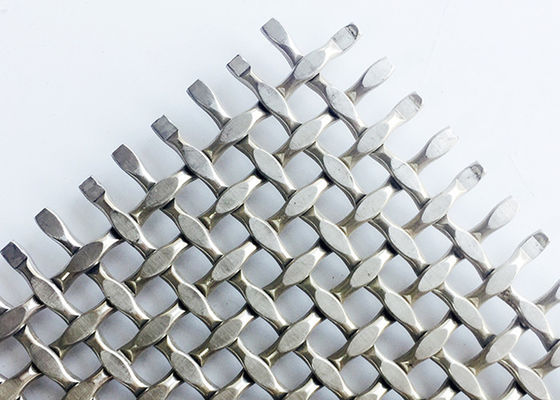 Natürliches Metalldrahtgewebe Mesh Decorative For Railing der Farbess316