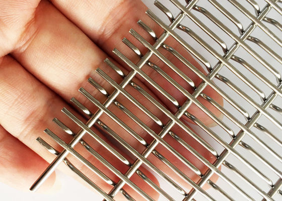Hochfester 304ss gesponnener Metalldraht Mesh Decorative Partitionl Screen