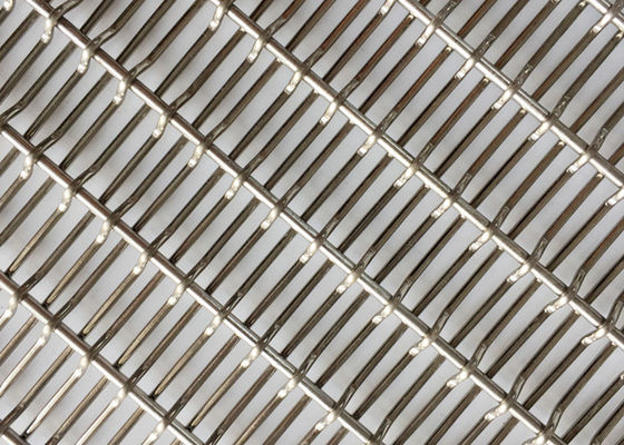 Hochfester 304ss gesponnener Metalldraht Mesh Decorative Partitionl Screen