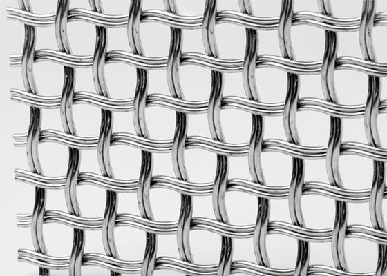 Kreis-Mesh Shape Helical Stainless Steel quetschverband Draht Mesh For Partitions