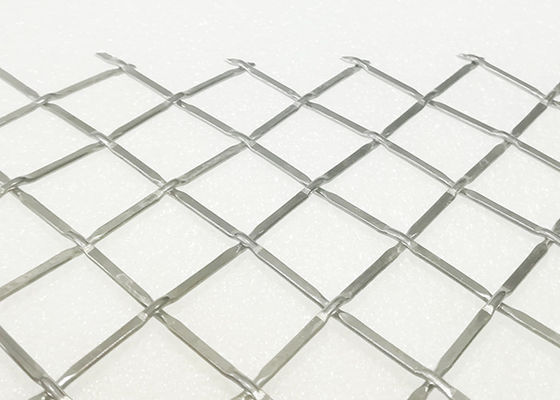 Innen-Draht-Mesh Crimps Woven Metal Building-Fassadenanwendung des Edelstahl-316l