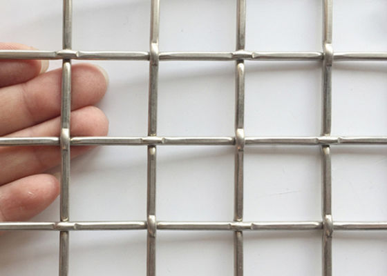 Gesponnener Edelstahl der Dekorations-321 quetschverband Mesh For Gate And Windows
