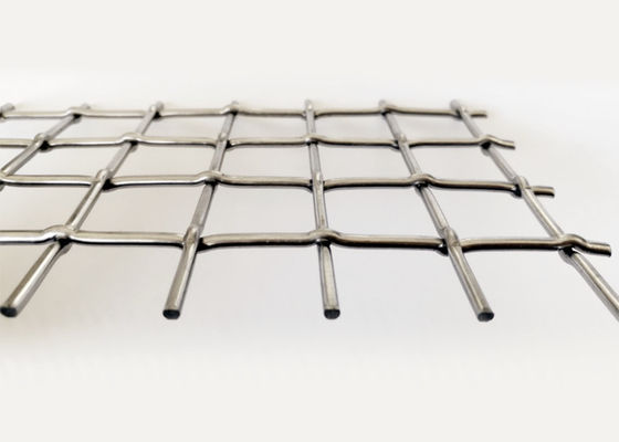 Gesponnener Edelstahl der Dekorations-321 quetschverband Mesh For Gate And Windows
