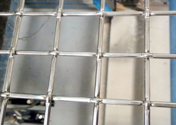 Gesponnener Edelstahl der Dekorations-321 quetschverband Mesh For Gate And Windows